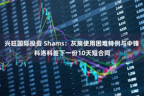 兴旺国际投资 Shams：灰熊使用困难特例与中锋科洛科签下一份10天短合同