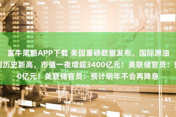 富牛策略APP下载 美国重磅数据发布,国际原油大跌!特斯拉股价创历史新高,市值一夜增超3400亿元!美联储官员:预计明年不会再降息